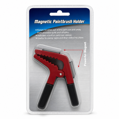 🧲 Magnetischer Malerpinsel-Clip mit beidseitiger Halterung & universeller Klemme – praktischer Farbpinselhalter aus Kunststoff 🖌️