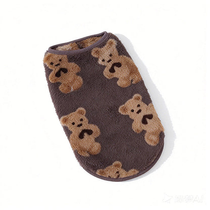 🐻 50% RABATT! 🧥 Plüsch-gefütterte Haustierweste – S–8XL Winterwärme ✨