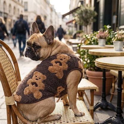 🐻 50% RABATT! 🧥 Plüsch-gefütterte Haustierweste – S–8XL Winterwärme ✨