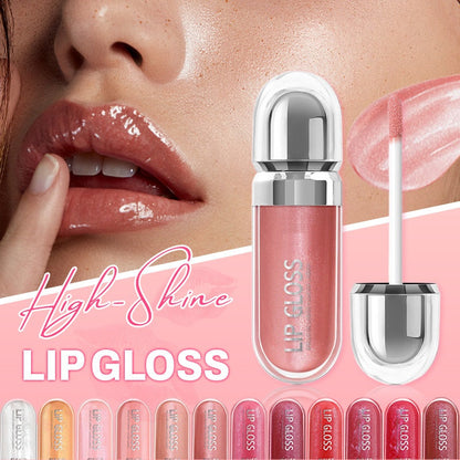 💋 Langanhaltender feuchtigkeitsspendender Lipgloss ✨ Geschmeidige Textur & brillantes Hochglanz-Finish