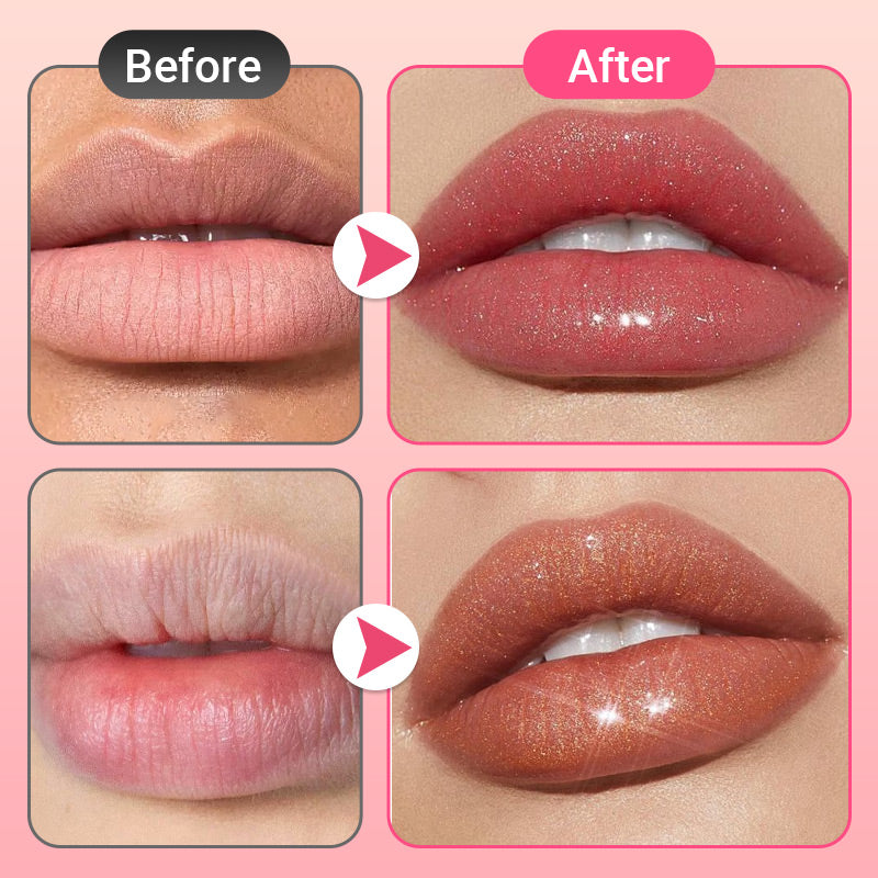 💋 Langanhaltender feuchtigkeitsspendender Lipgloss ✨ Geschmeidige Textur & brillantes Hochglanz-Finish