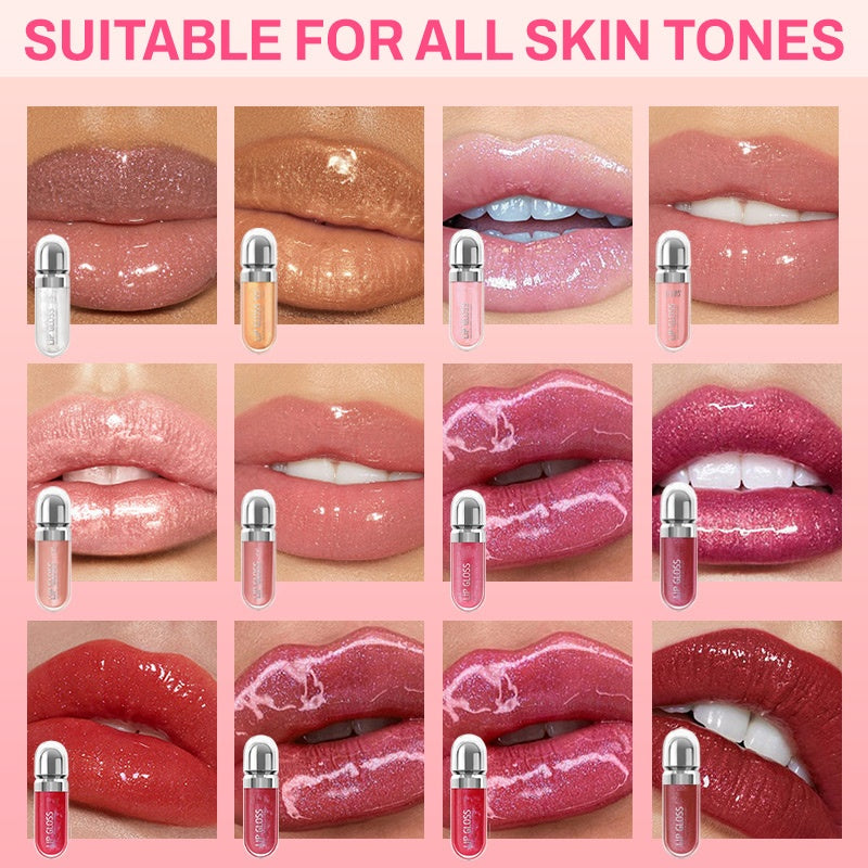 💋 Langanhaltender feuchtigkeitsspendender Lipgloss ✨ Geschmeidige Textur & brillantes Hochglanz-Finish