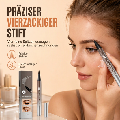 💫 Flüssiger Augenbrauenstift 🖌️ Feine Pinselspitze für präzises Augenbrauen-Makeup