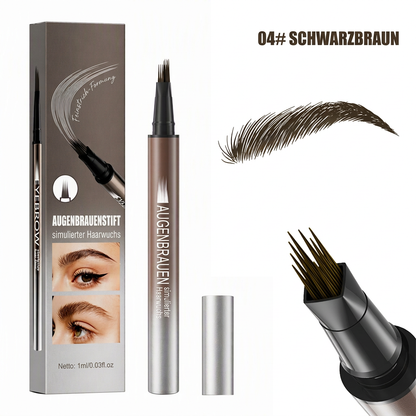💫 Flüssiger Augenbrauenstift 🖌️ Feine Pinselspitze für präzises Augenbrauen-Makeup