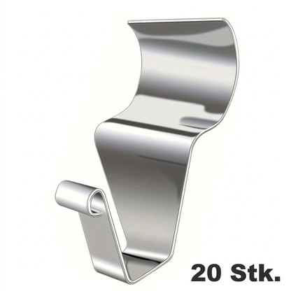 🧱 50 % RABATT! 🏠 Robuste Hakenhalterungen aus Edelstahl 304 für Vinylverkleidungen – bohrfreie Montage für Dekorationen im Außenbereich 🔩