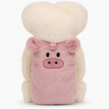 🐾50 % Rabatt🧵Fleece‑gefütterte Haustierweste, süße Cartoon‑Stickerei für Hunde und Katzen🐕