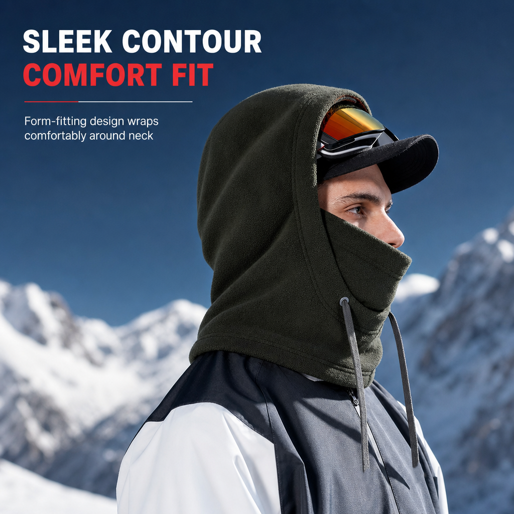 🧣 50% RABATT! ❄️ Ocieplana Sturmhaube – Winddicht & warm für Outdoor im Winter ✨