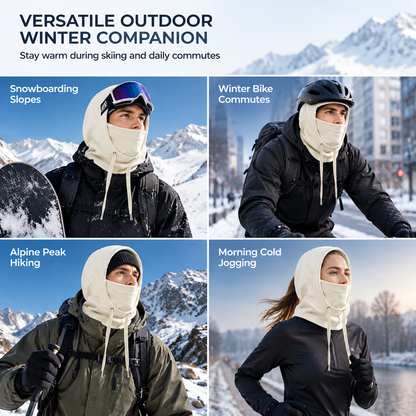 🧣 50% RABATT! ❄️ Ocieplana Sturmhaube – Winddicht & warm für Outdoor im Winter ✨