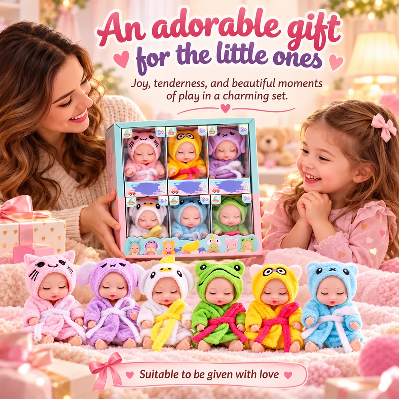 👶 Mini Reborn Baby-Puppen – Lebensechte & Realistische Babypuppen 🧸