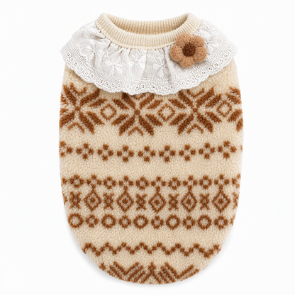 🧶 50 % RABATT 🐕 Warmes Weste-Pullover für Haustiere, hoher Kragen für kalte Tage ❄️