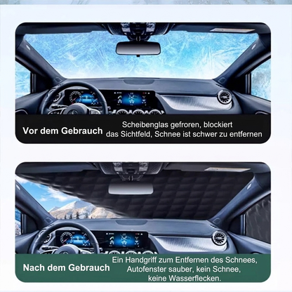 🚗 50% RABATT! ☀️ Autoscheibenabdeckung – Mit Saugnäpfen & Ganzjahresschutz ✨