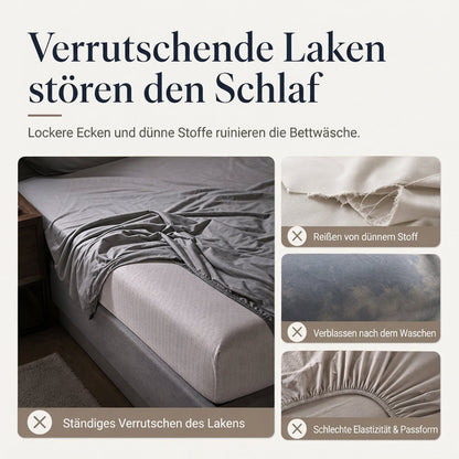 ✨50% RABATT NU! !✨Verdicktes 3-Teilig Bettwäsche-Set mit Bettbezug und Kissenbezug