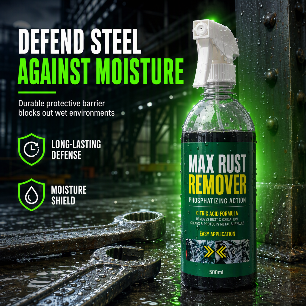 💧 50 % Rabatt ! 3-in-1 Rostentferner & Rostschutz Spray – Rost gelöst, Metall wie neu! 🛡️ Löst hartnäckigen Rost, stoppt Korrosion, bildet Schutzfilm