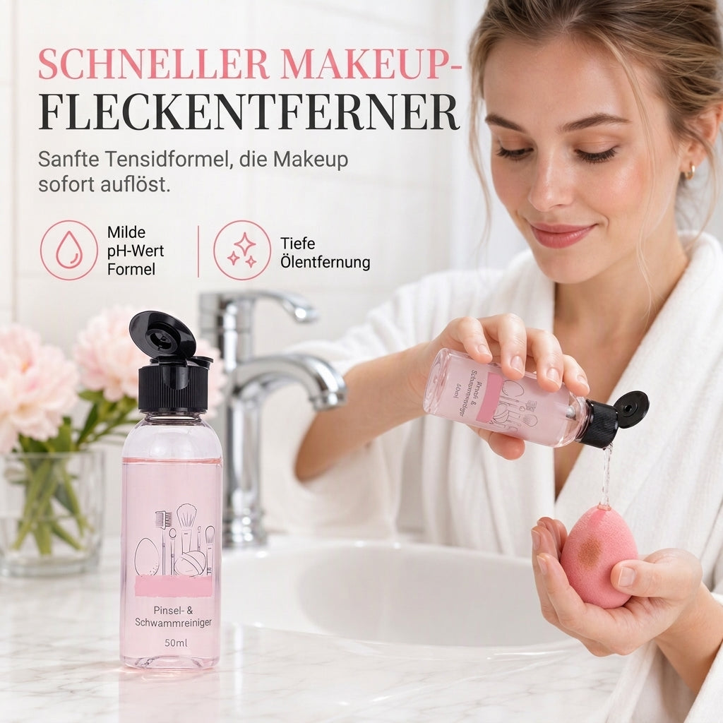 ✨🧴50ml Make-up Pinsel Reiniger | Reinigungslösung für Schwämme & Puderpuffs