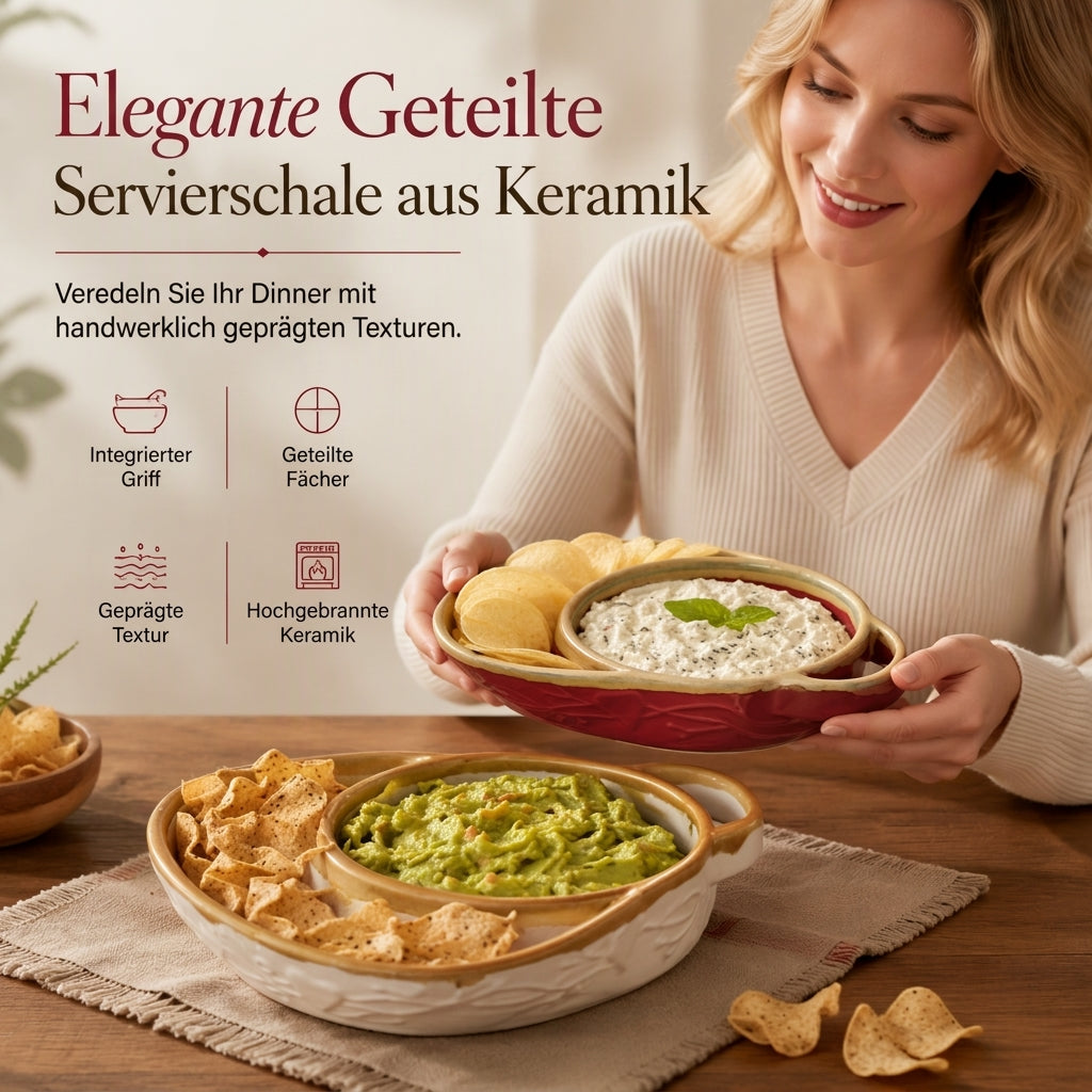 🔥50 % Rabatt🔥Retro Keramik-Auflaufform – Mit einzelnem Griff ✨