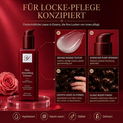 💆 Leave-In-Conditioner: 9 Pflanzenextrakte, glättet Frizz, Parfümqualität, 100/200ml