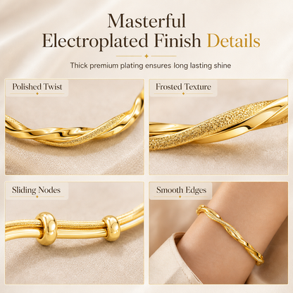 💎 Elegante Möbius-Armband in Solidity-Design – modischer Schmuck als Geburtstagsgeschenk für Frauen