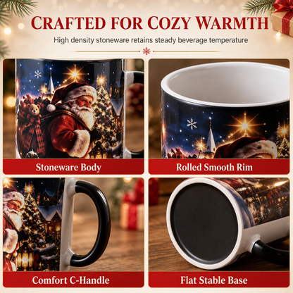 🎅 50% RABATT! 🎁 Weihnachtsmann-Tasse mit Thermo-Farbwechseleffekt – Farbe ändert sich bei heißem Getränk